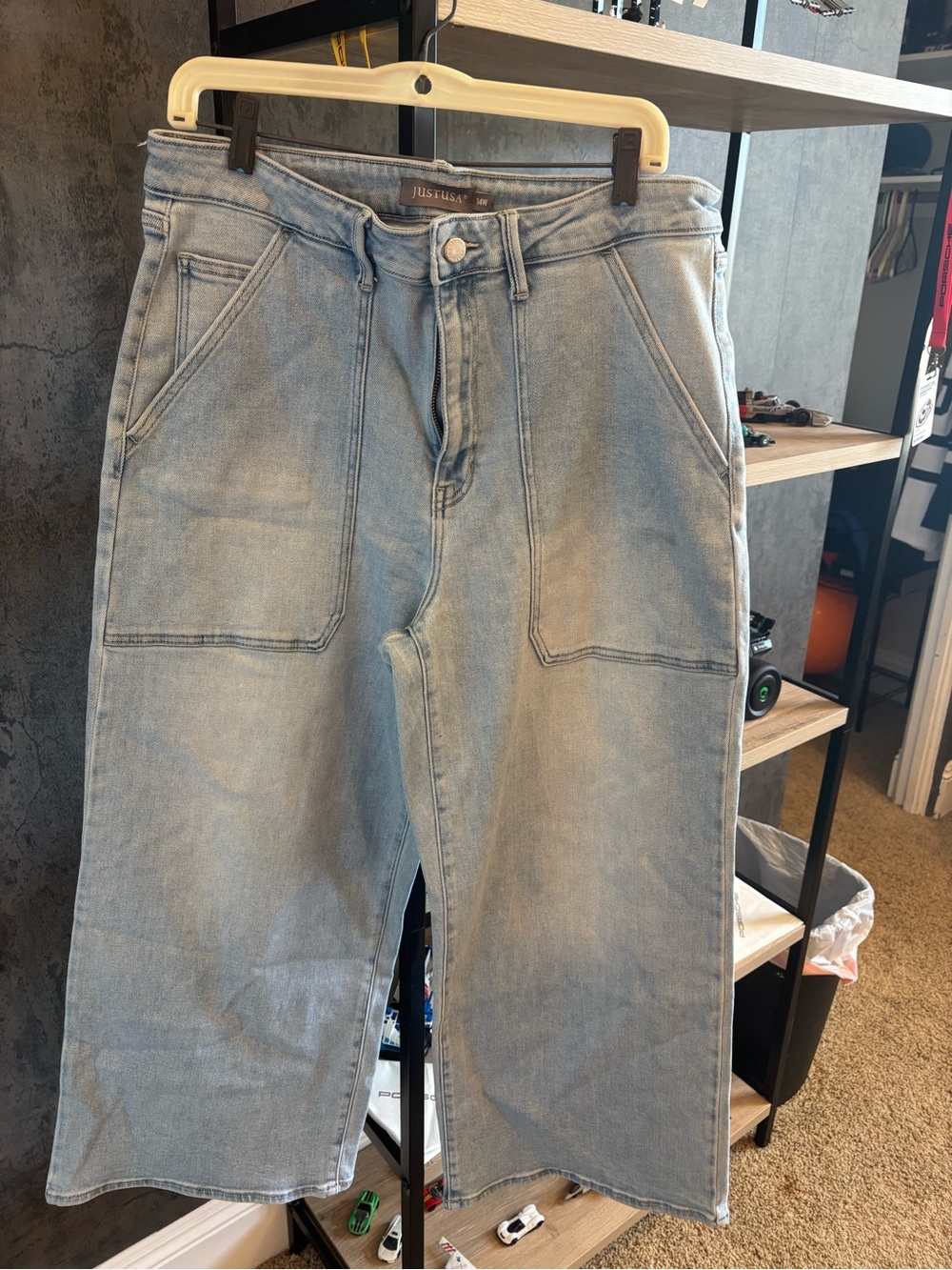 Just USA Light Blue Flare & Wide Leg Jeans